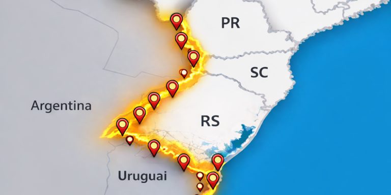Fronteiras Logística Economia PR