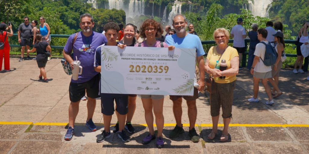 Parque Nacional do Iguaçu recorde Economia PR