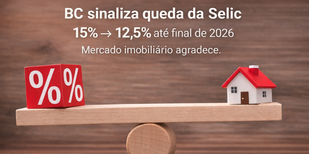 Mercado imobiliário Selic Economia Pr