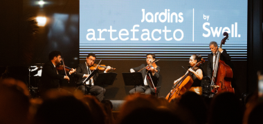 Marketing imobiliário lançamento empreendimento de luxo Swell Construções Economia PR